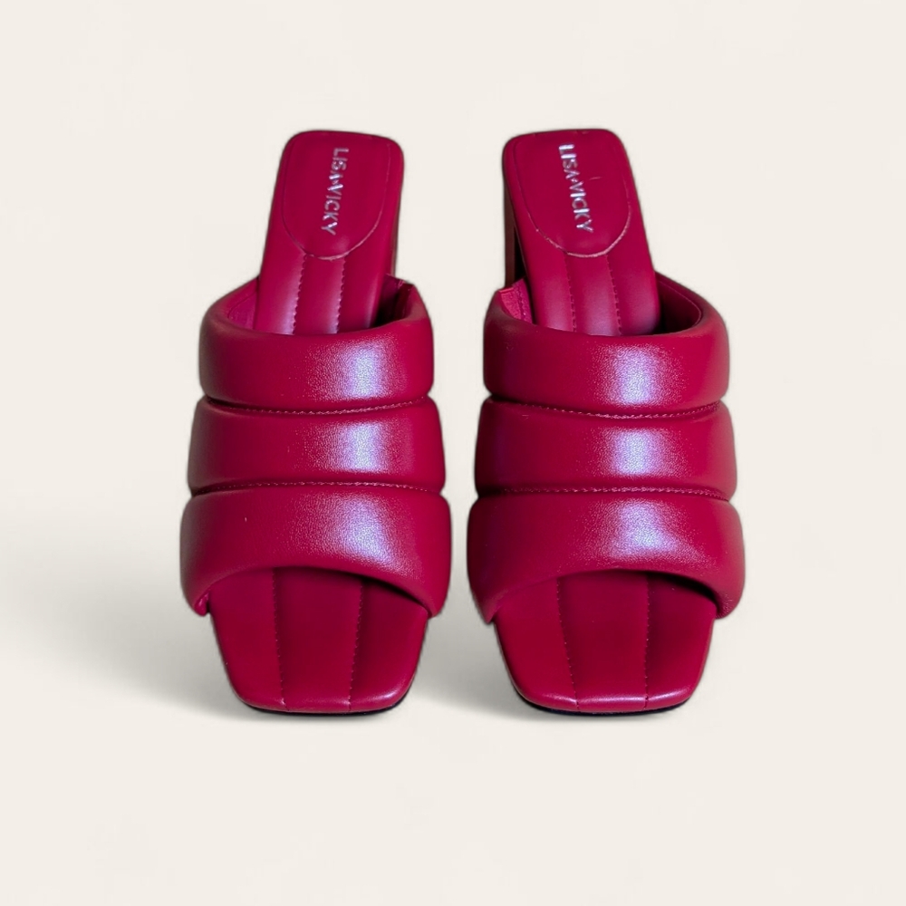 Lisa*Vicky, Very-V, Samba Red Sandal, 9M